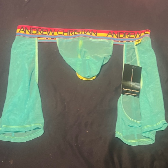 Andrew Christian "Almost Naked" See-thru Mesh Chaps LARGE NWT - Picture 1 of 1